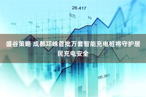 盛谷策略 成都邛崃首批万套智能充电桩将守护居民充电安全